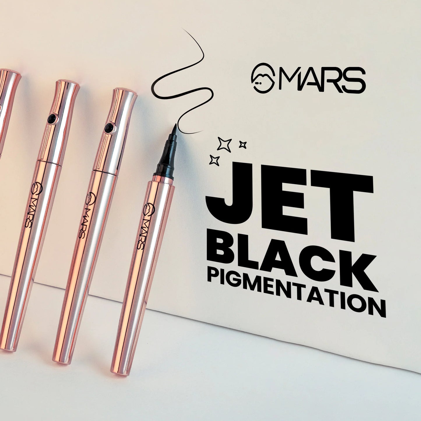 MARS Sketch Pen Eyeliner | Ink Black Eyeliner