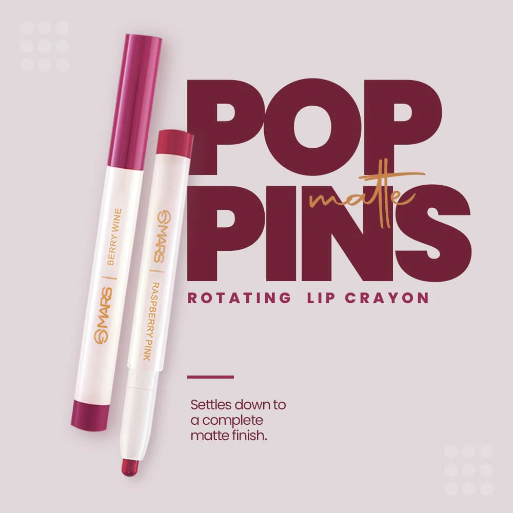 MARS Retractable Lip Crayon | Poppins