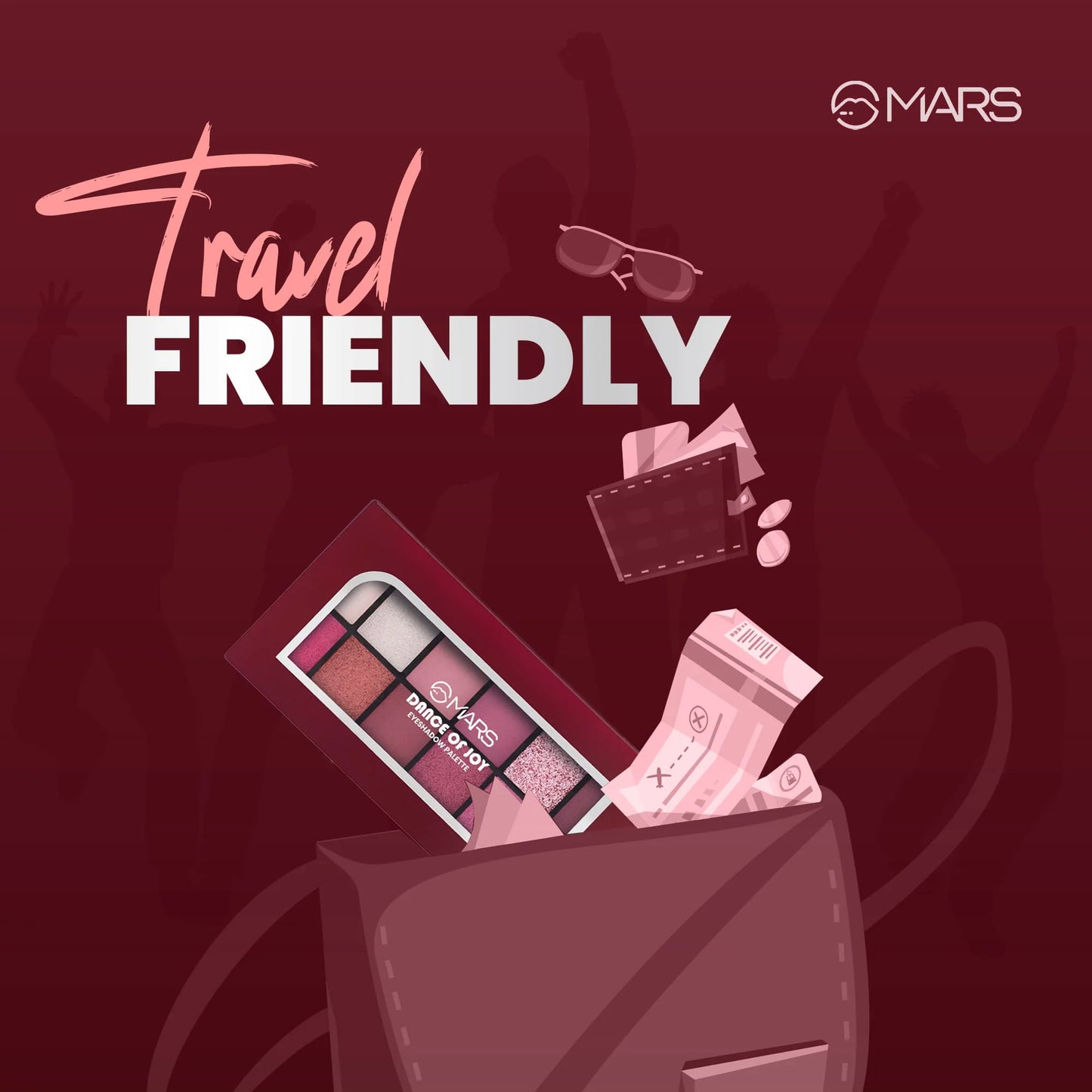 MARS 12 Color Eyeshadow Palette | Dance Of Joy