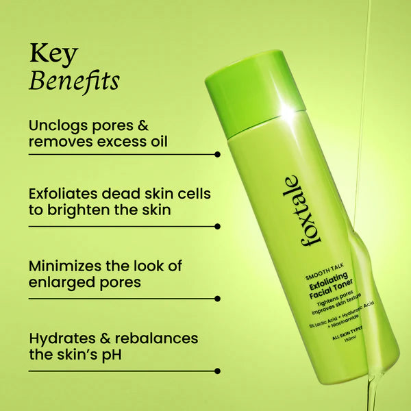 FOXTALE Exfoliating Facial Toner