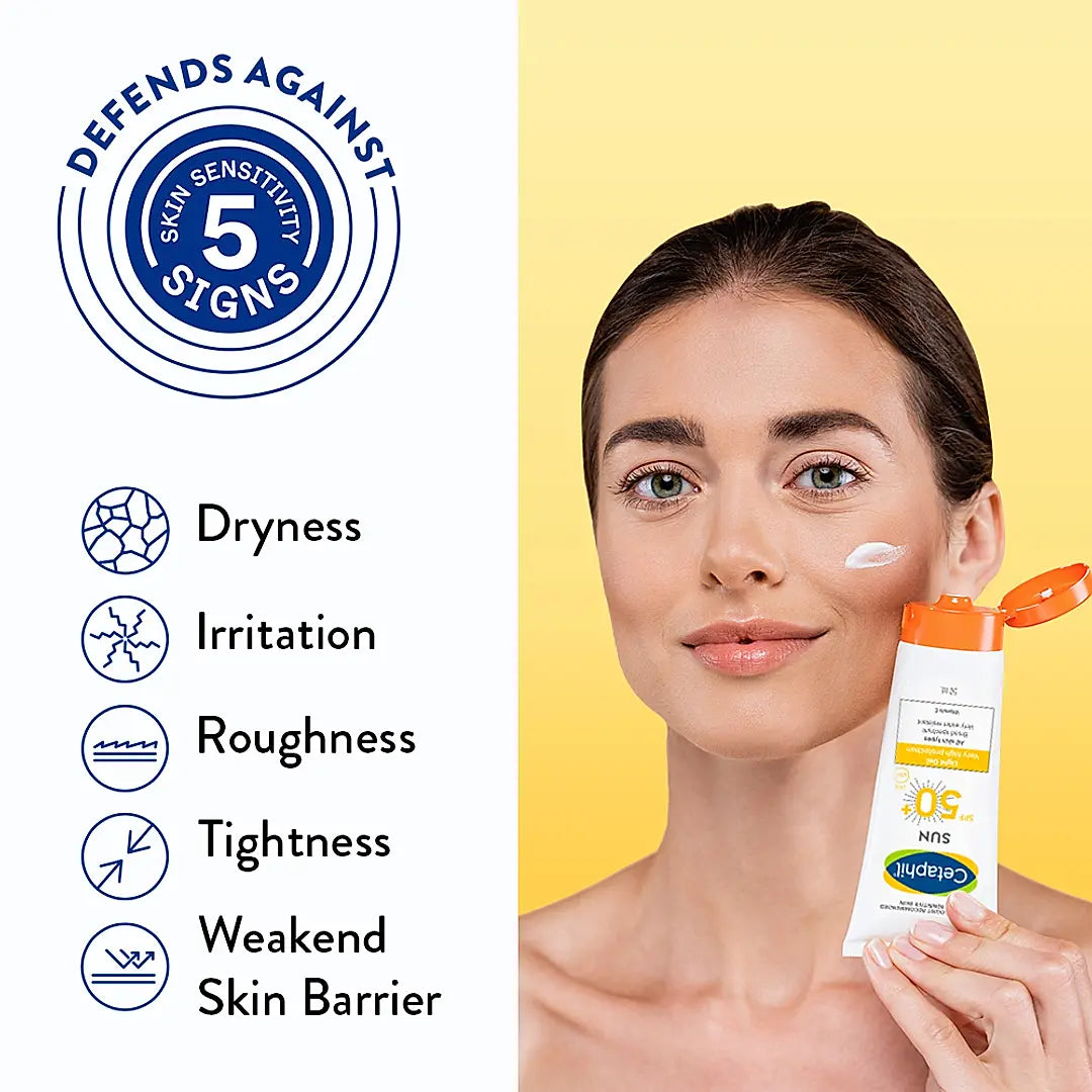CETAPHIL Sunscreen SPF 50 | Dermat Recommended for Sensitive Skin