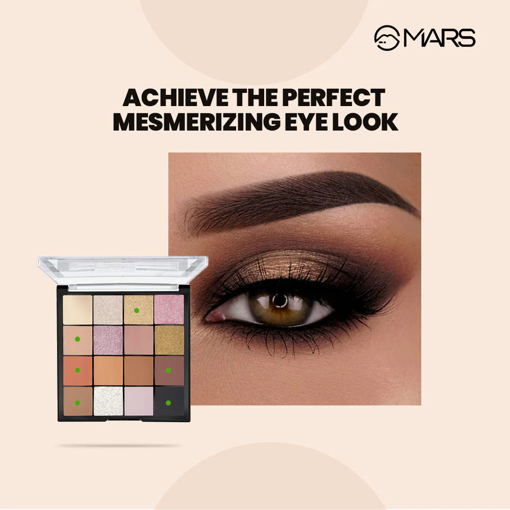 MARS 16 Color Eyeshadow Palette- Mesmereyes