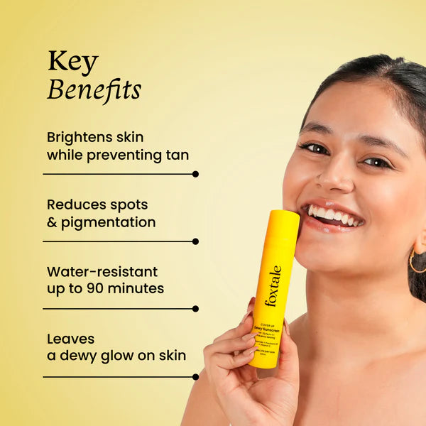 FOXTALE SPF 70 Dewy Finish Sunscreen