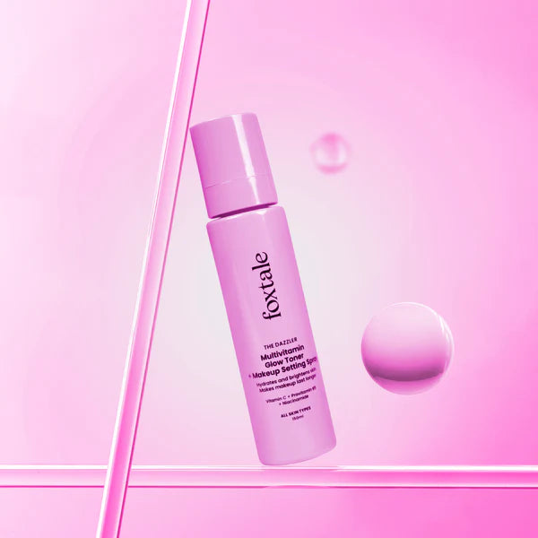 FOXTALE Glow Toner + Makeup Setting Spray