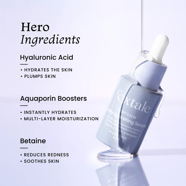 FOXTALE Hydrating Serum with Hyaluronic Acid