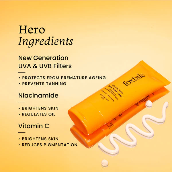 FOXTALE SPF 50 Glow Sunscreen