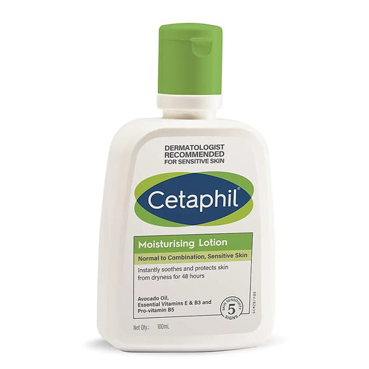 CETAPHIL Moisturising Lotion 100ml with Niacinamide and Pro-Vit B5 | Dermatologist Recommended for Dry to Normal Sensitive Skin