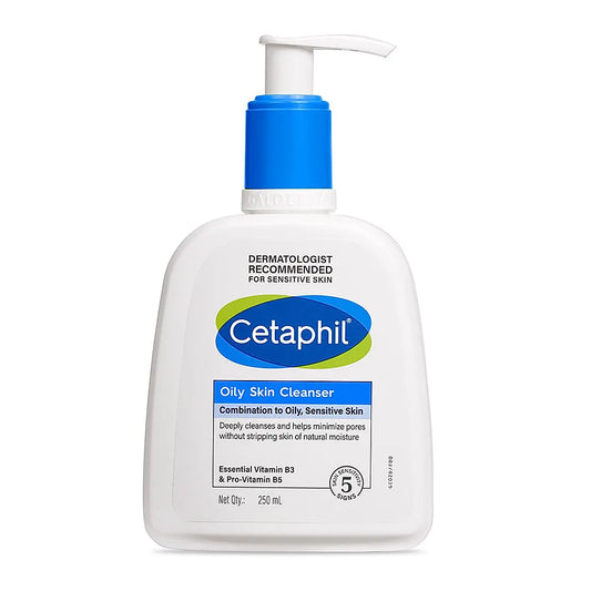 CETAPHIL Cetaphil Oily Skin Cleanser 250ml | Dermat Recommended| Combination to Oily Skin