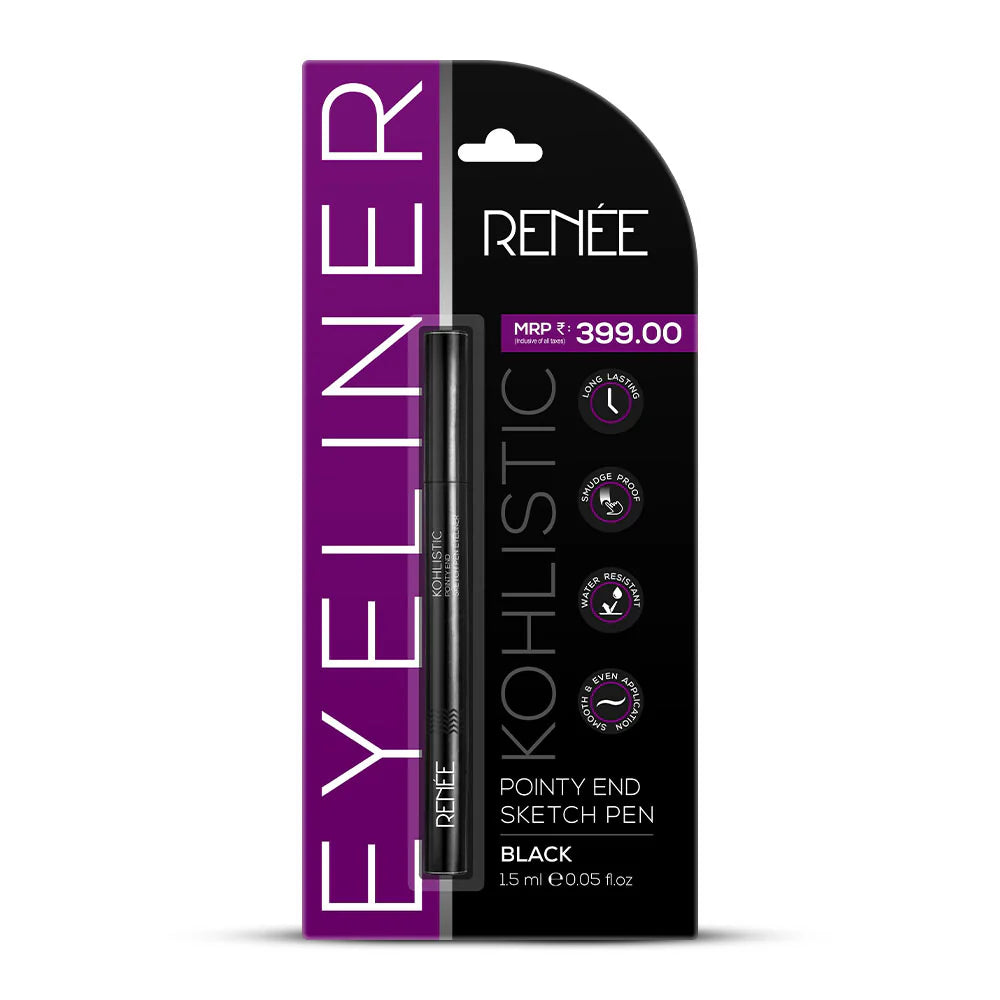 RENEE Pointy End Sketch Pen Eyeliner, 1.5ml