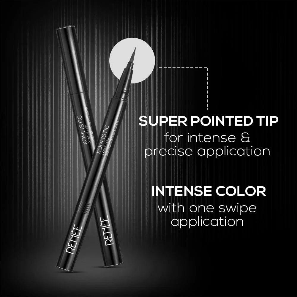 RENEE Pointy End Sketch Pen Eyeliner, 1.5ml