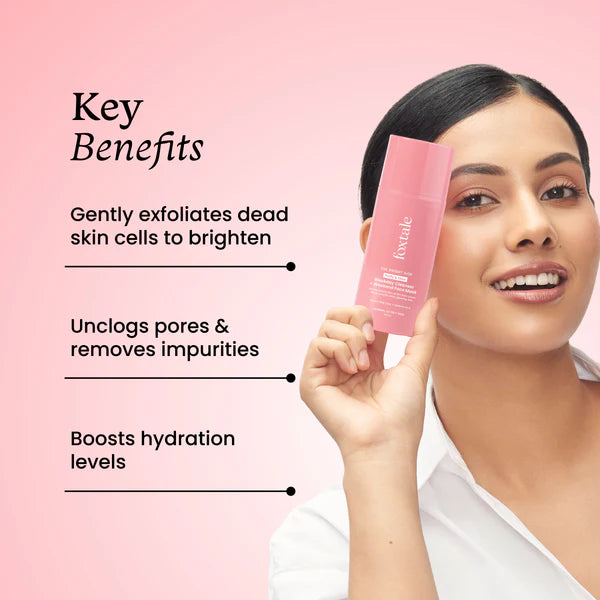 FOXTALE Purify & Glow Cleanser + Mask